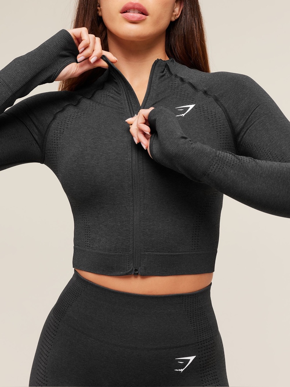 Gymshark Vital Seamless Midi Zip 2.0 Pullover